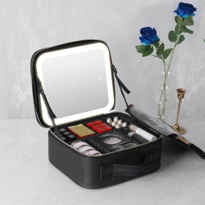 GlowUp LED Makeup Case - Stylunna