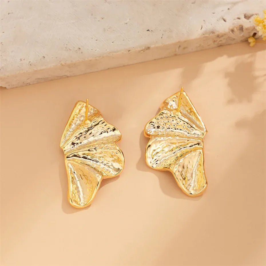 Maple Leaf Stud Earrings - Stylunna