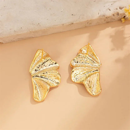Maple Leaf Stud Earrings - Stylunna