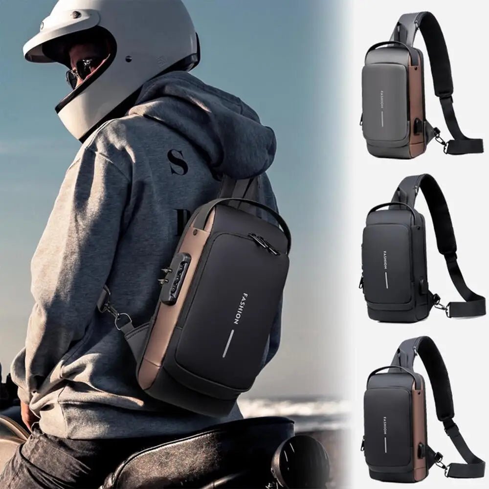 Men's Anti - Theft Sling Pack - Stylunna