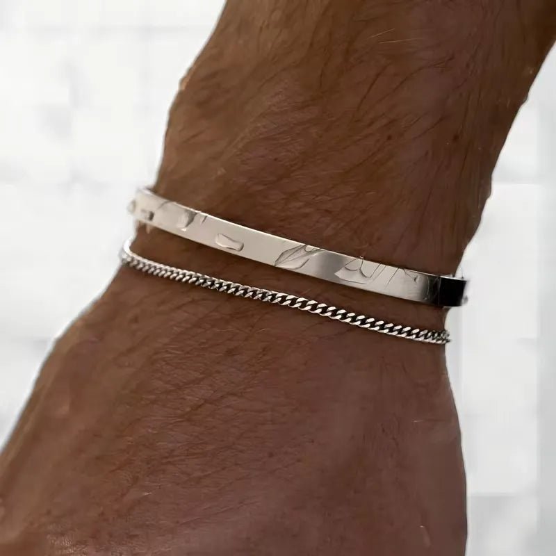 Men's Luxe Stackable Bracelets - Stylunna
