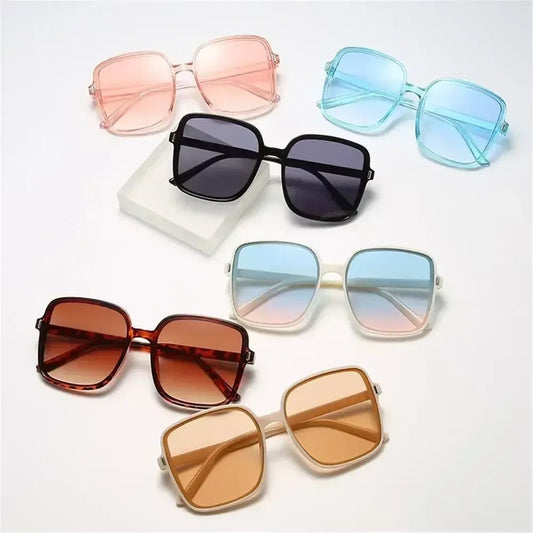 Retro Glam Oversized Sunglasses - Stylunna