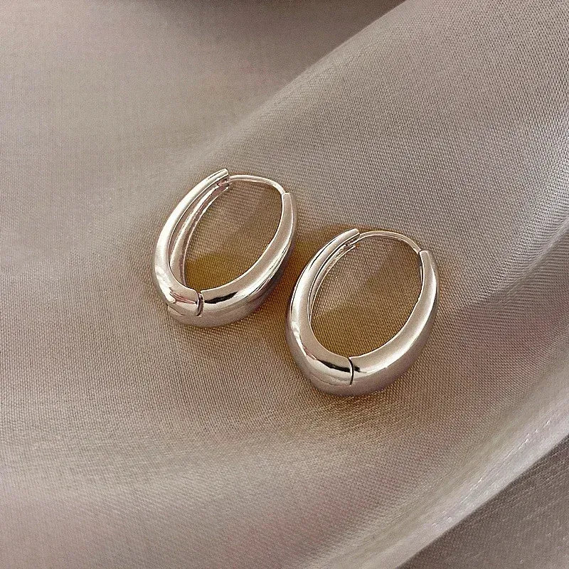 Vintage Hoop Drop Earrings - Stylunna