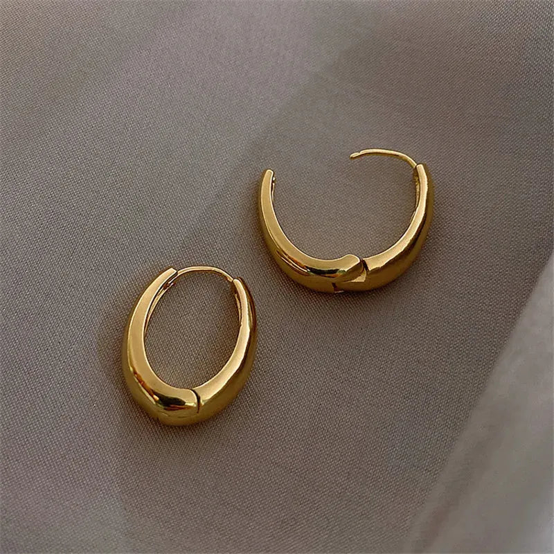 Vintage Hoop Drop Earrings - Stylunna
