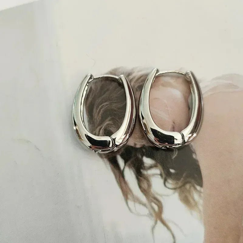 Vintage Hoop Drop Earrings - Stylunna