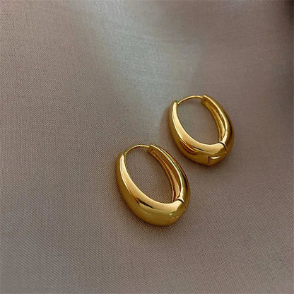 Vintage Hoop Drop Earrings - Stylunna