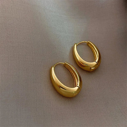 Vintage Hoop Drop Earrings - Stylunna