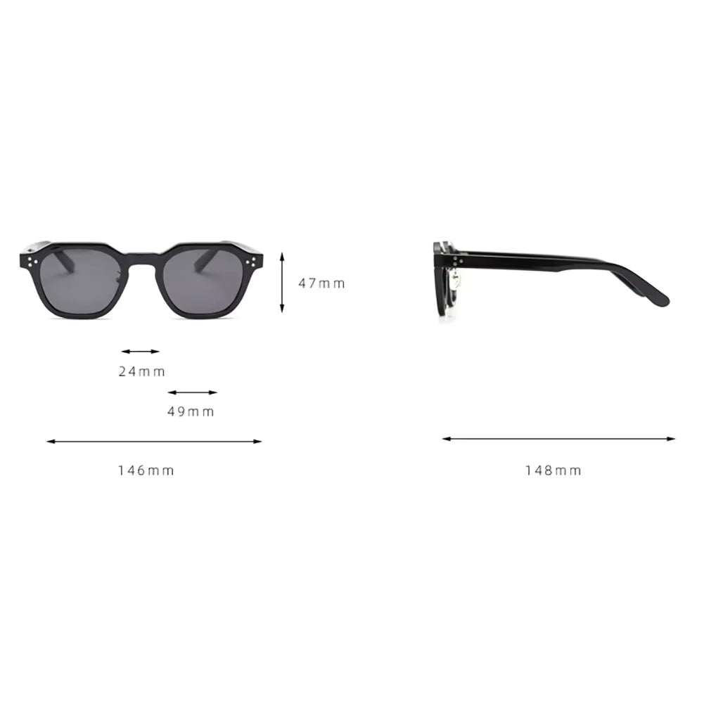 Vintage Polygon Polarized Sunglasses - Stylunna