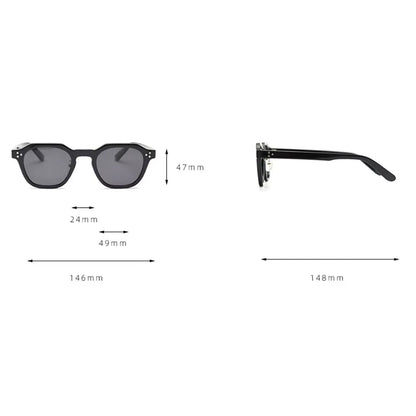 Vintage Polygon Polarized Sunglasses - Stylunna